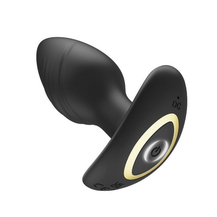 Toosh Remote Controlled Silicone Rotating Vibrating Butt Plug 10 Speed BDSM