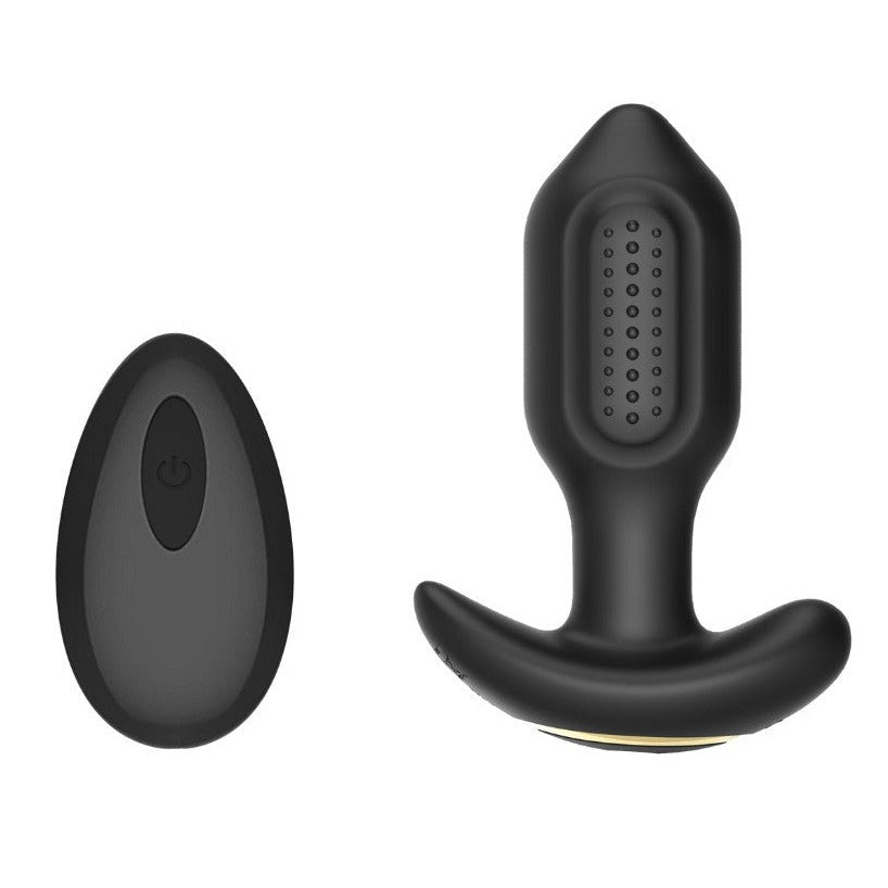 Toosh Remote Controlled Silicone Vibrating Butt Plug 10 Speed Prostate BDSM