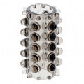 ToyJoy Power Stretchy Penis Sleeve Dotted Textured Open End Smoke Girth Extender