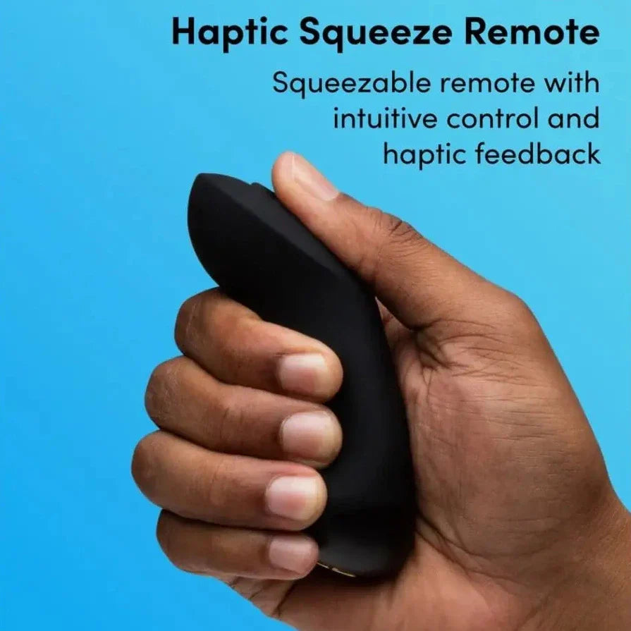 We-Vibe Chorus Pro Satin Couples Remote Controlled Silicone Vibrator Black