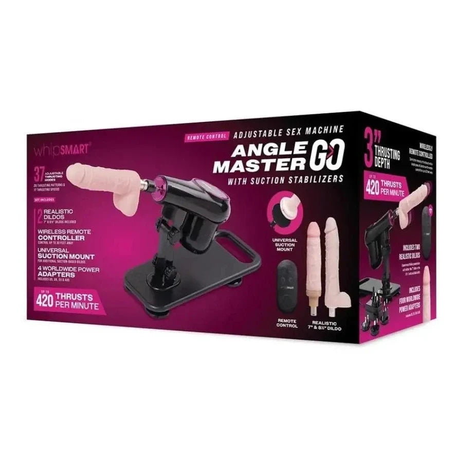 Whipsmart Angle Master Go Remote Control Thrusting Sex Machine