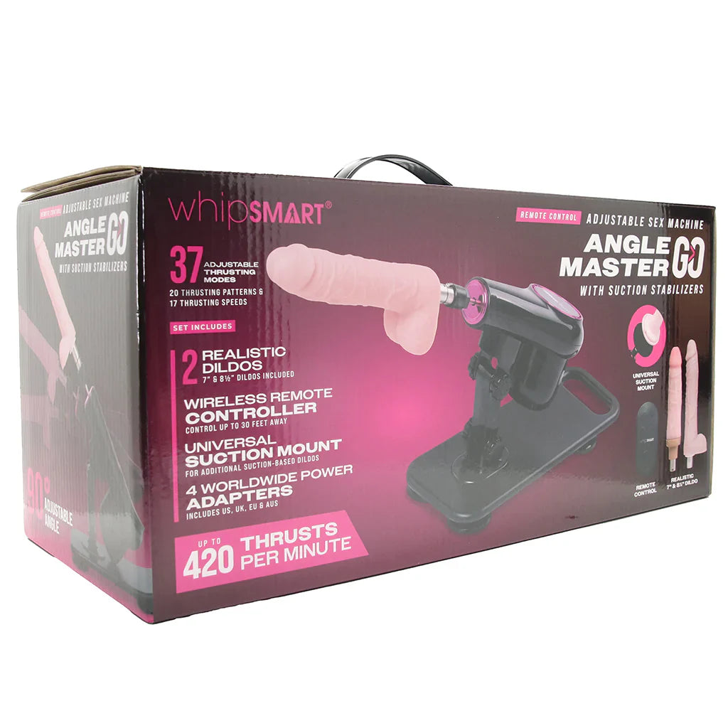 Whipsmart Angle Master Go Remote Control Thrusting Sex Machine