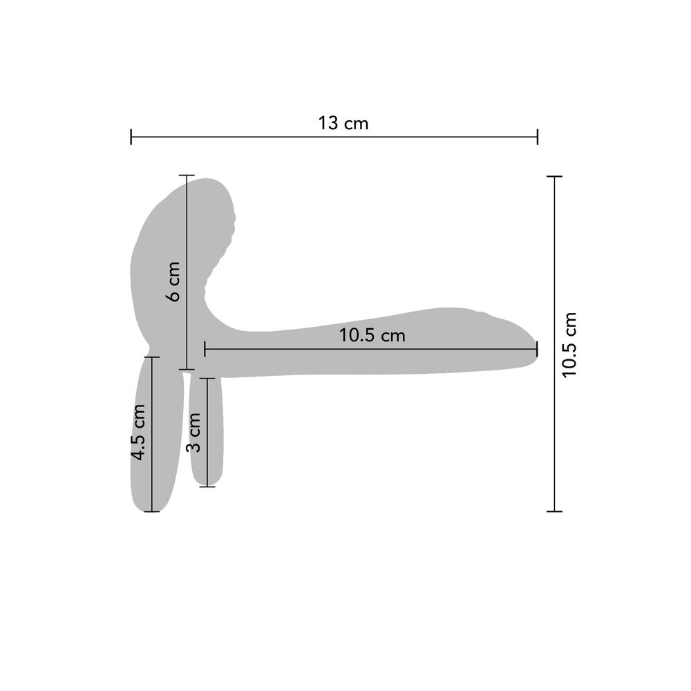 Xocoon Couples Sex Vibrator Cock Ring G-Spot Clitoris Double Penetration Partner