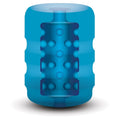 Zolo Backdoor Pocket Stroker Blue Anal Texture Male Masturbator Blowjob Enhancer