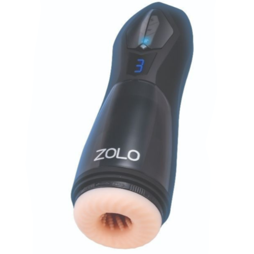 Zolo Lift Off One Touch Vibrating Thrusting Male Masturbator Realistic Auto Stroker
