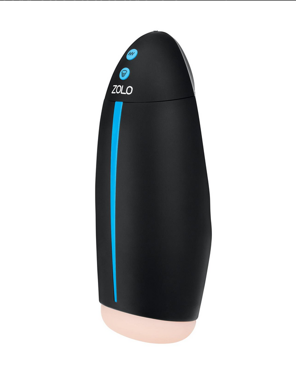 Zolo Supersucker Full Shaft Vibrating Suction Masturbator Realistic Stroker