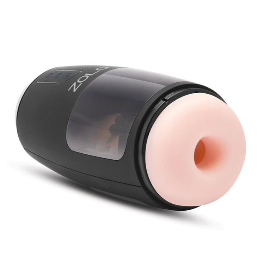 Zolo Upstroke Thrusting Beaded Male Masturbator Stroker Sex Machine Massager USB