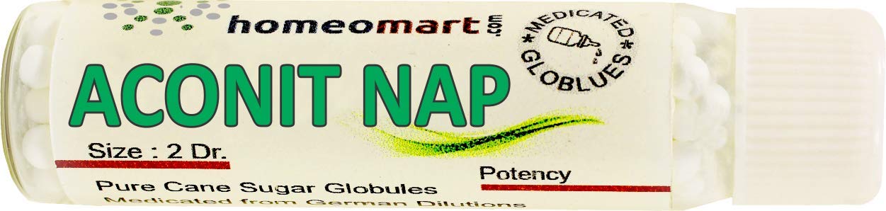 Aconite Napellus Homeopathy Pellets 200C Potency – Pack of 2 | Homeomart