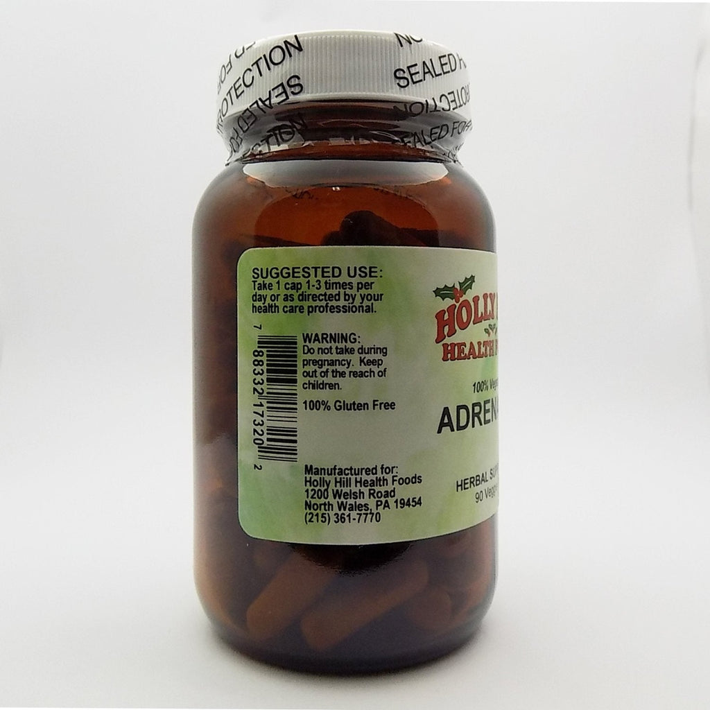 Holly Hill Health Foods: Adrenal Rx 100% Vegetarian, 90 Vegetarian Capsules