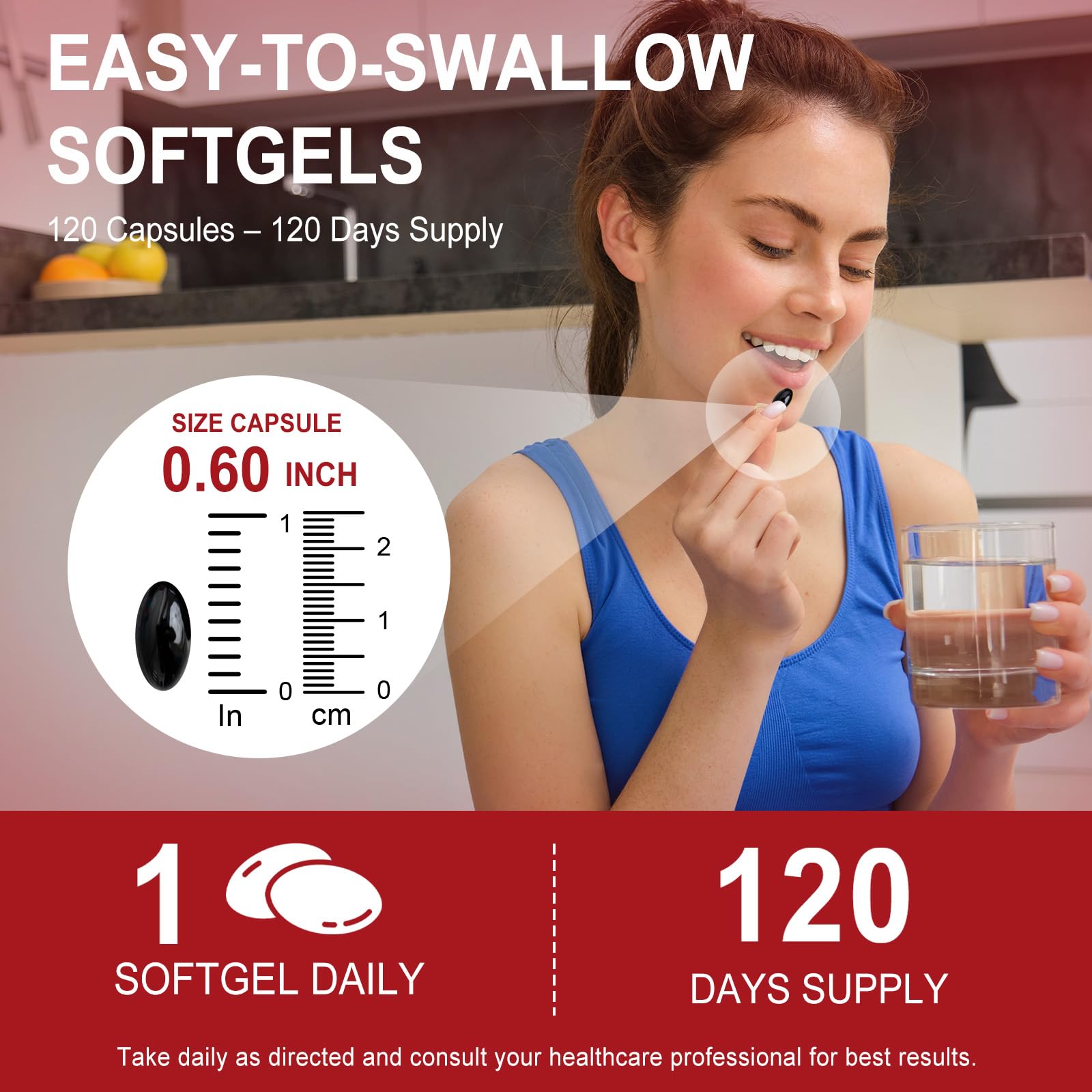 AEBEFBAW Astaxanthin 12mg – 120 Softgels | Premium Natural Antioxidant