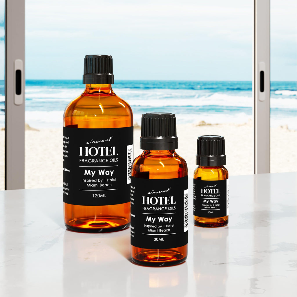 AirScent My Way Diffuser Oil - Inspired by The 1 Hotel Miami Scent, 10 mL Glass Dropper Bottle
