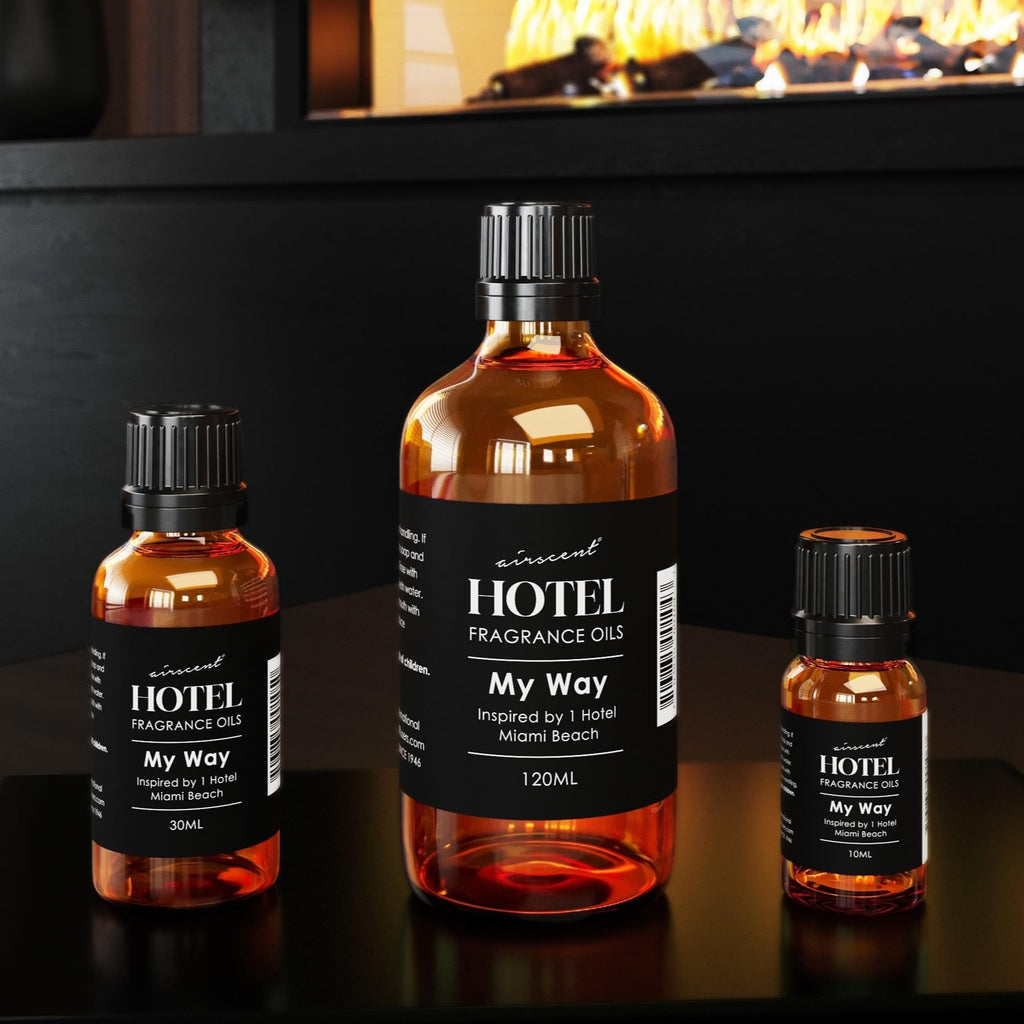AirScent My Way Diffuser Oil - Inspired by The 1 Hotel Miami Scent, 10 mL Glass Dropper Bottle