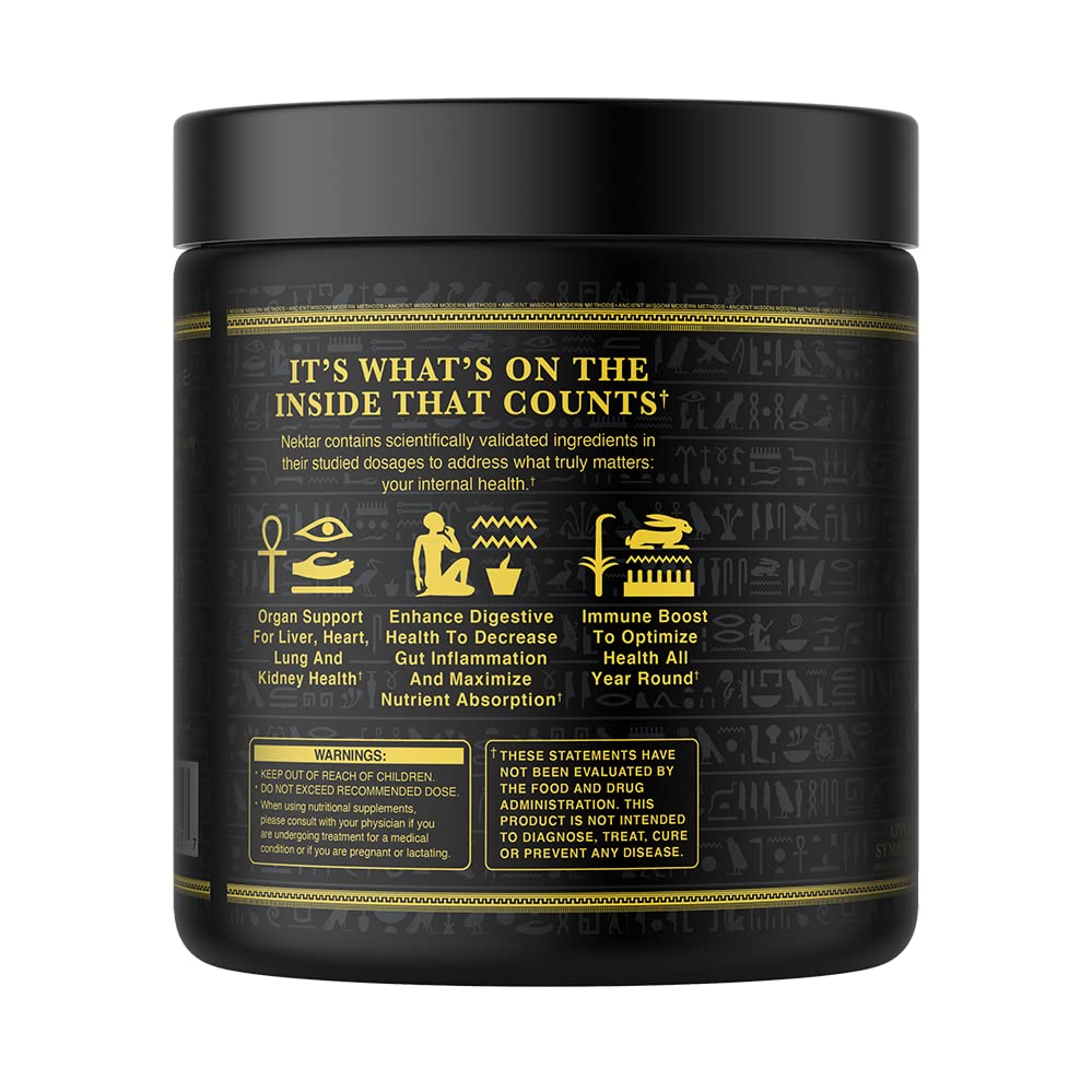 Ambrosia Nektar Superfood Powder – Apple Symphony Greens Alternative for Energy, Digestion & Immune Support | 30 Servings