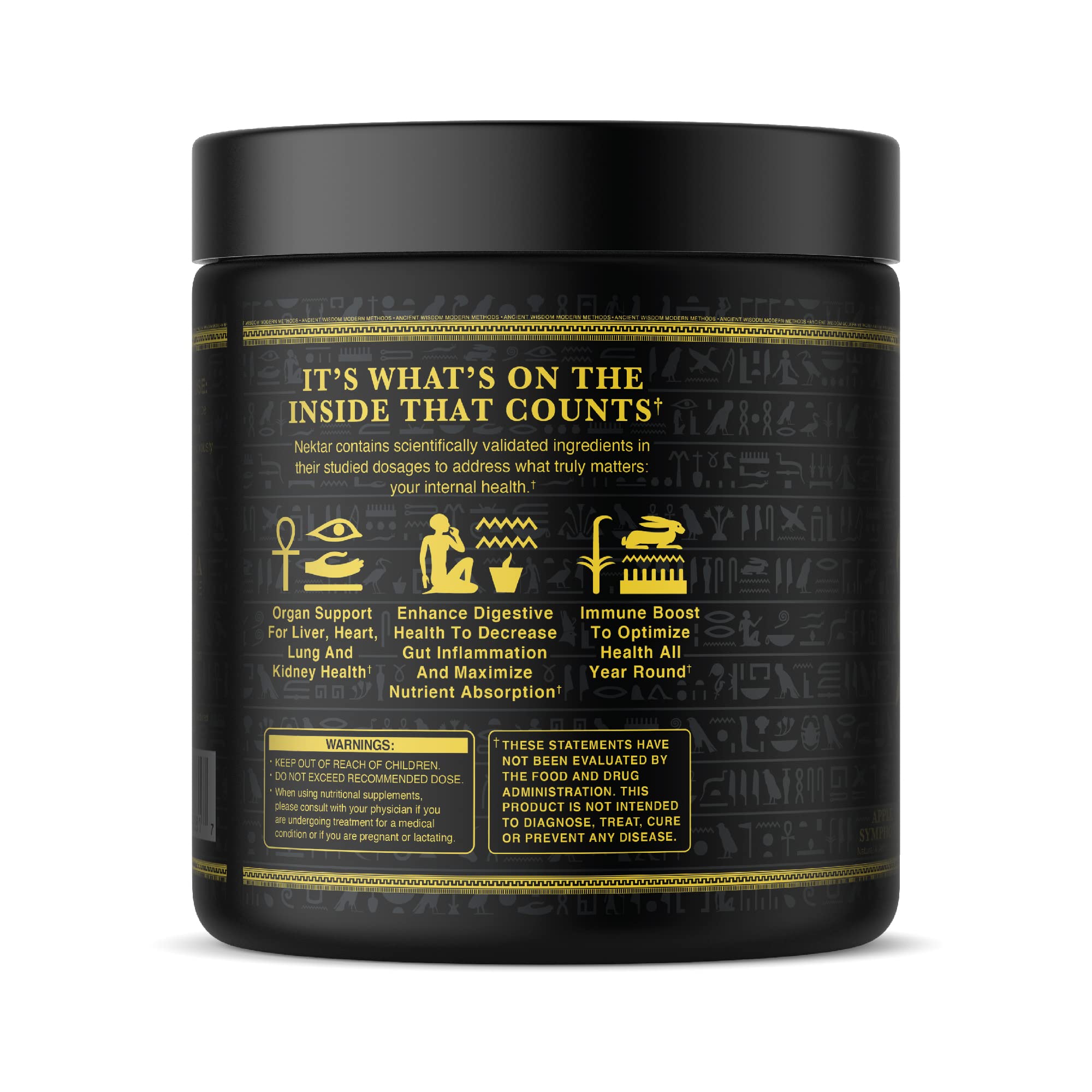Ambrosia Nektar Superfood Powder – Apple Symphony Greens Alternative for Energy, Digestion & Immune Support | 30 Servings