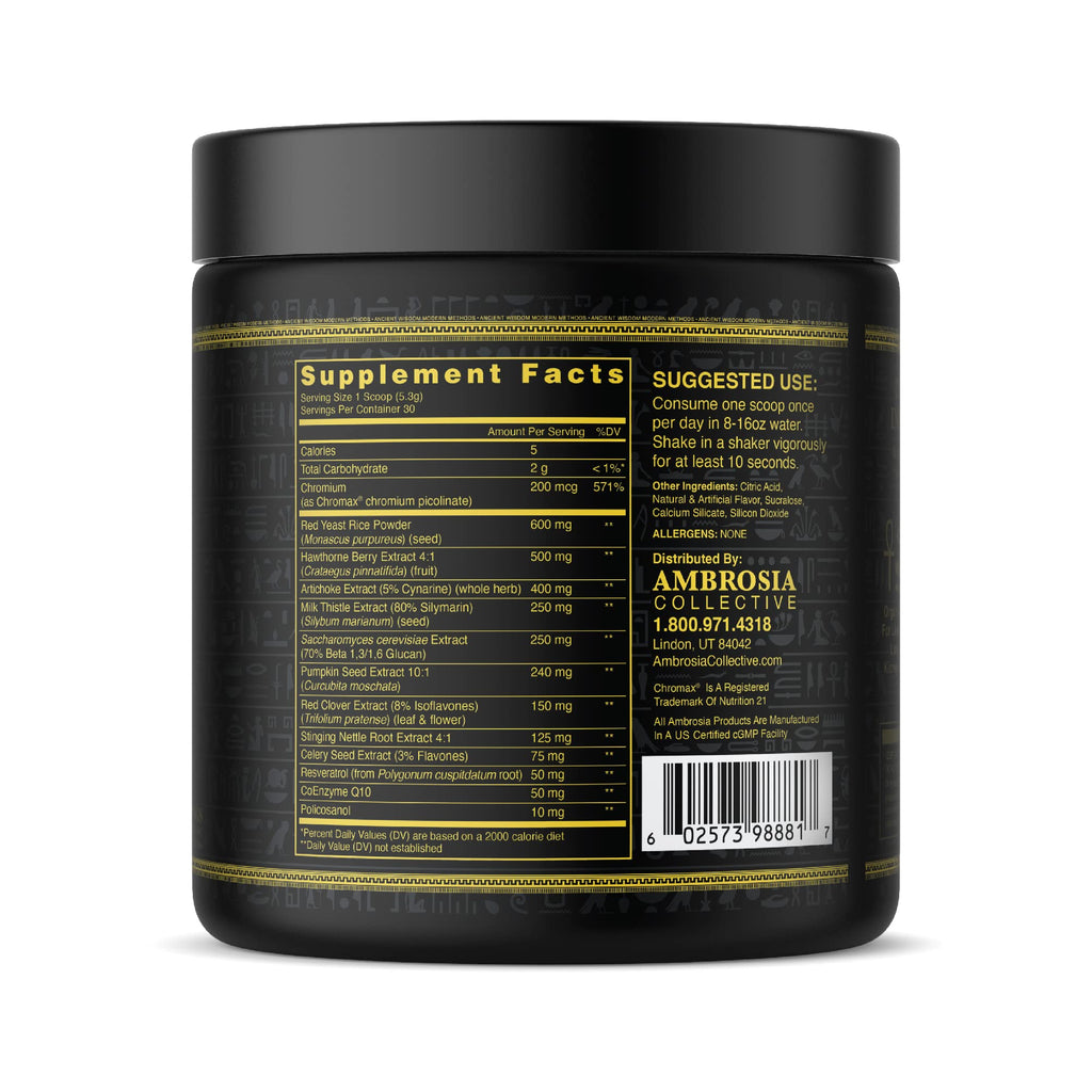 Ambrosia Nektar Superfood Powder – Apple Symphony Greens Alternative for Energy, Digestion & Immune Support | 30 Servings