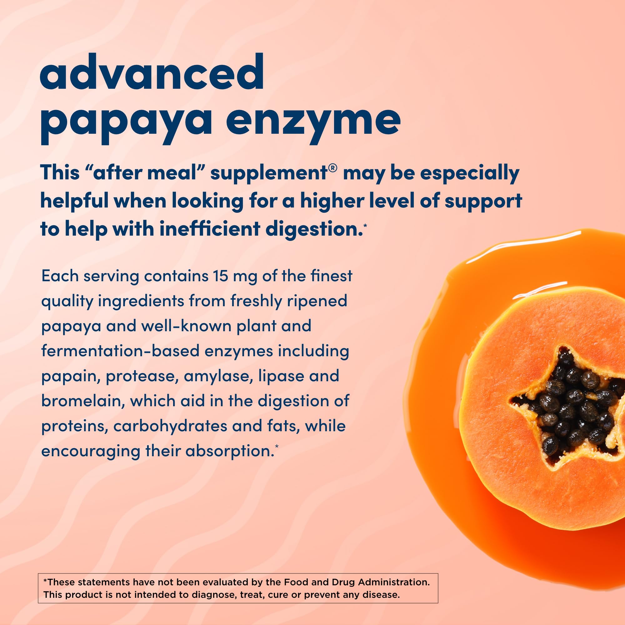 American Health Super Papaya Enzyme Plus - 360 Chewable Tablets - After-Meal Digestive Enzymes - Non-GMO - 120 Servings