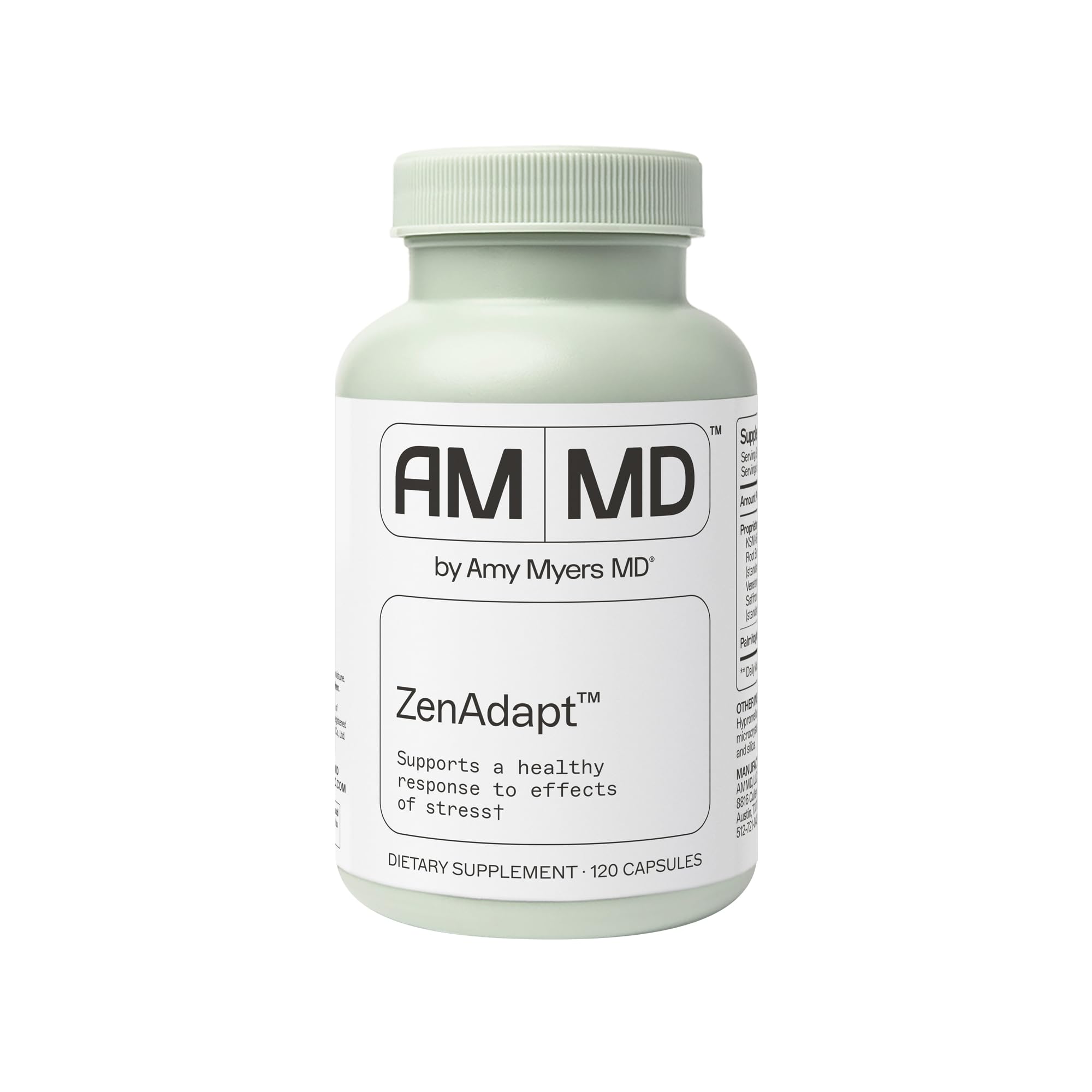 Amy Myers MD ZenAdapt – Stress Relief & Cortisol Balance | Adaptogenic Capsule