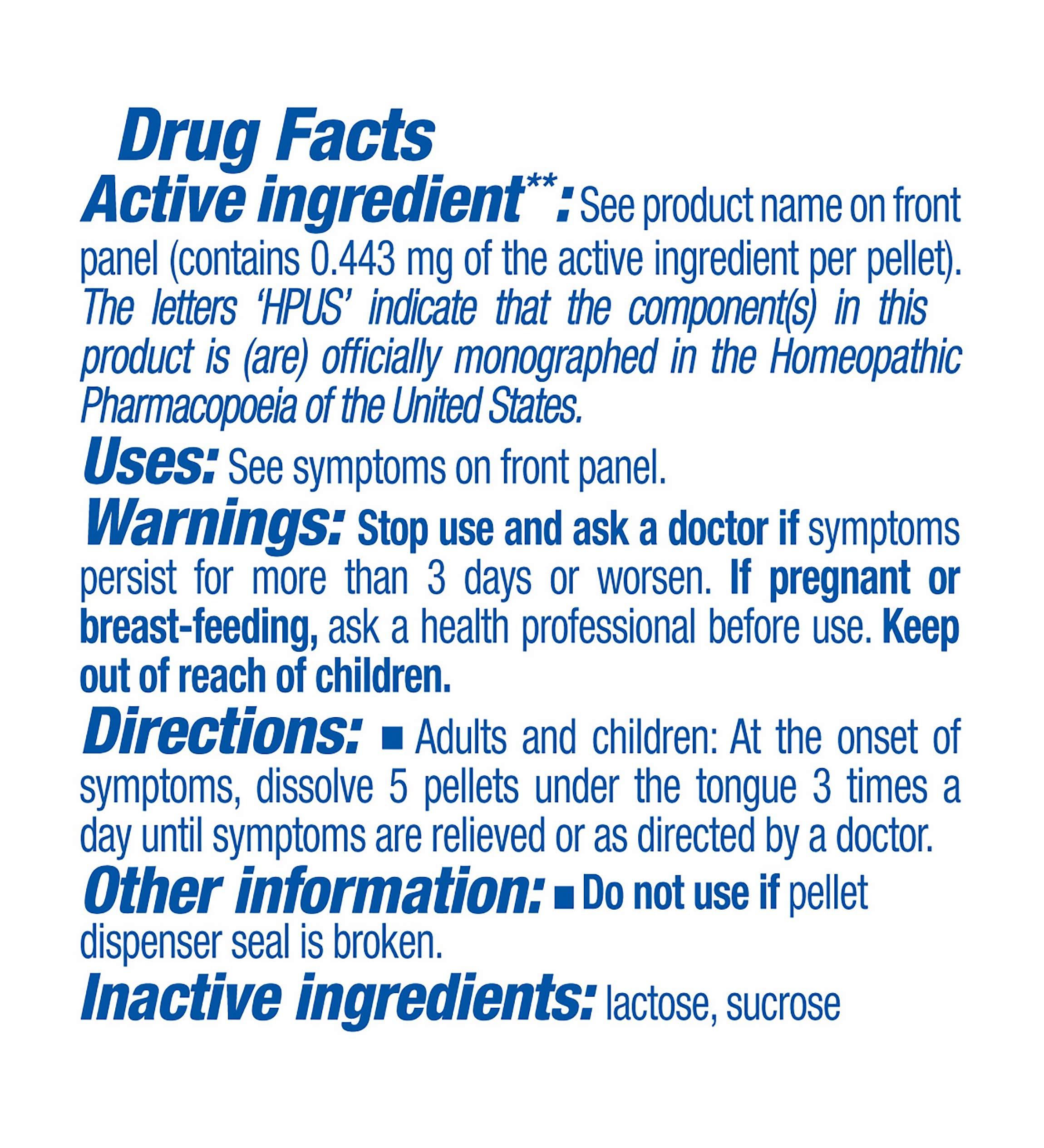 Boiron Arnica Montana 6C – Homeopathic Pellets (240) Pack of 3 | Muscle Pain & Stiffness