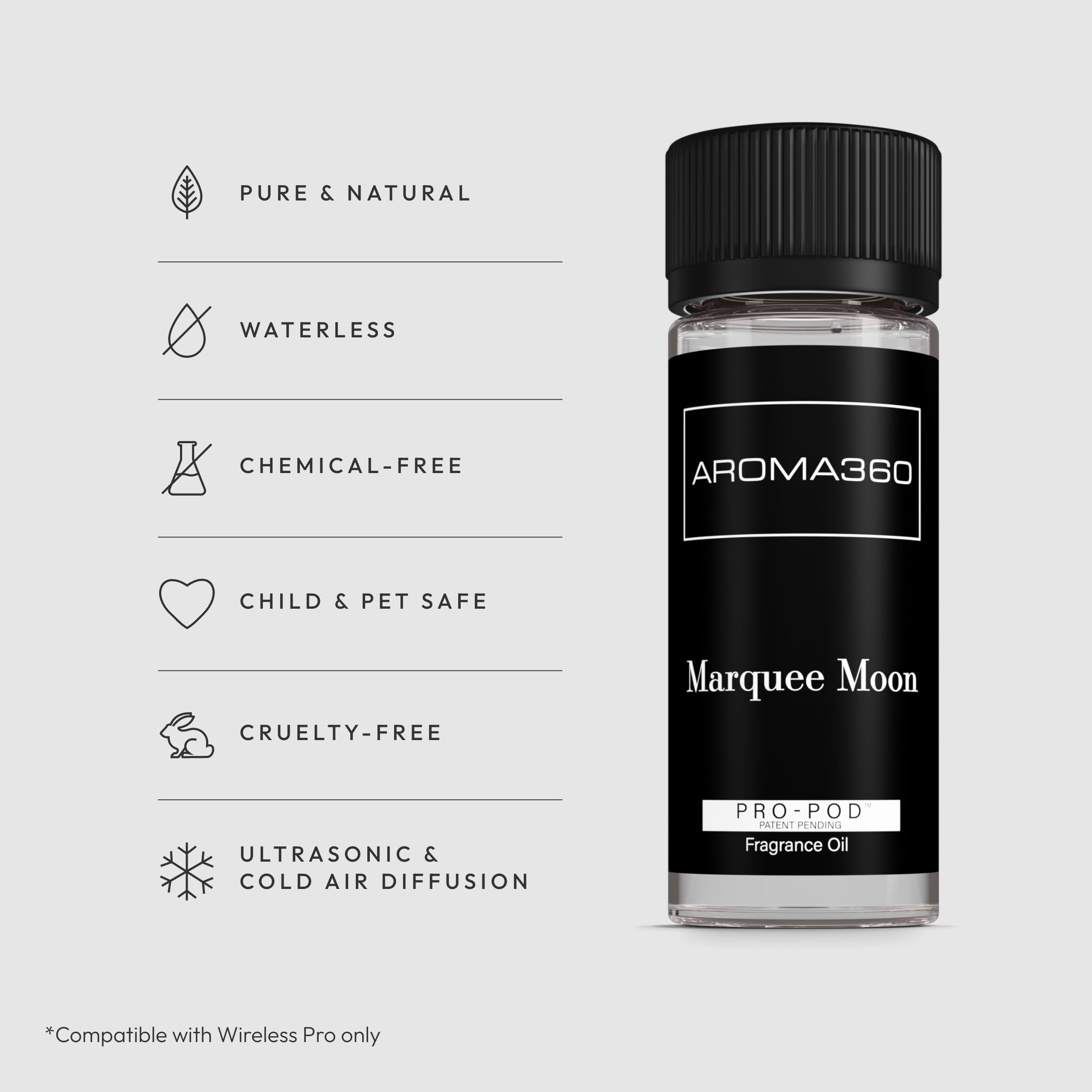 Aroma360 Marquee Moon Pro Pod Fragrance Oil - Hotel Luxury Diffuser
