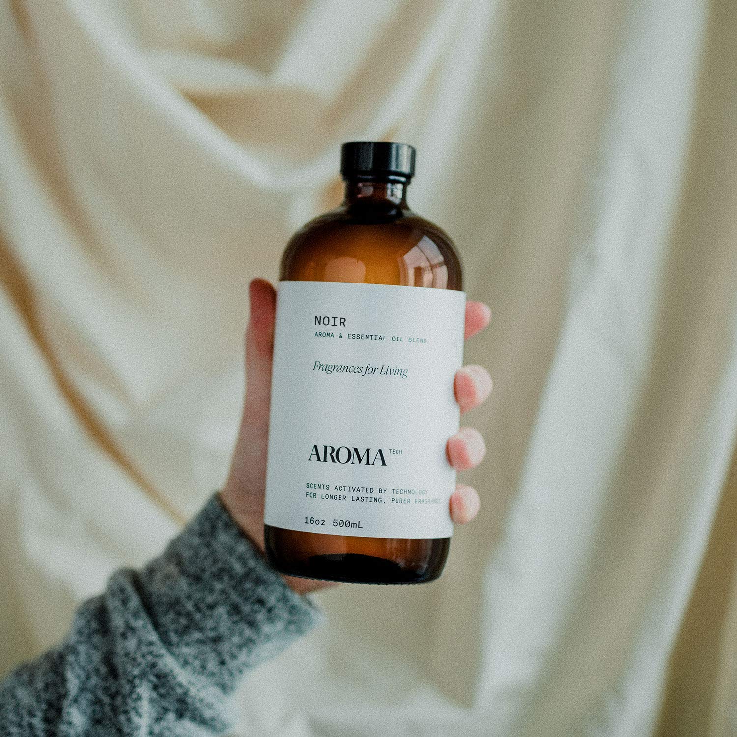 Aromatech Noir Aroma Essential Oil Blend – Hotel-Inspired Aromatherapy (16.9 fl oz / 500 mL)