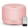 Aromatherapy Essential Oil Diffuser 300ml – Ultrasonic Humidifier with Night Light (Pink)