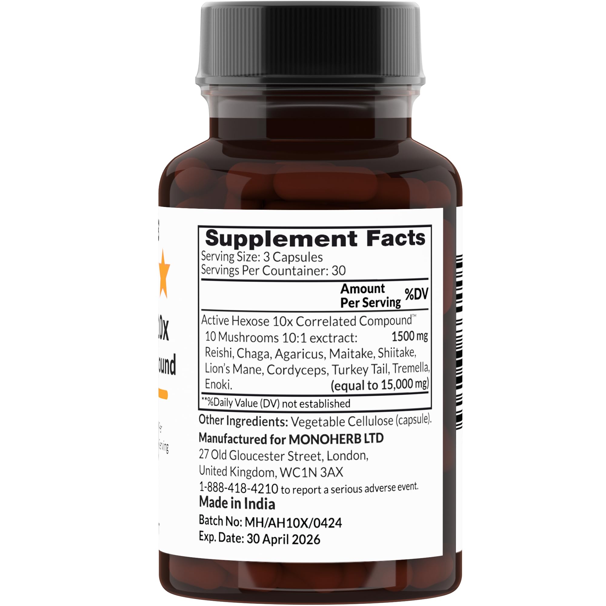 Astaxanthin 12 mg - 90 Veg Capsules