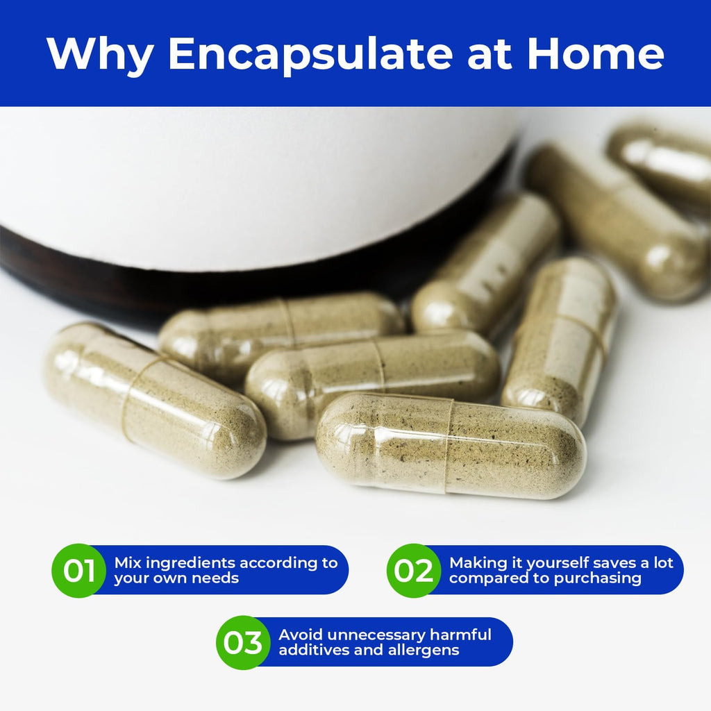 ATLEMISME Empty Vegan Capsules Size 1 – 500-Count DIY Capsules for Filling | Includes 2 Micro Lab Spoons