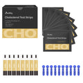 AuQty GUC-B01 Cholesterol Test Strips – 10Pcs + 10 Lancets (Meter Not Included)