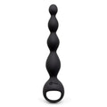 b-Vibe 6.5 Inch Tapered Vibrating Anal Beads Silicone 9 Functions Massager