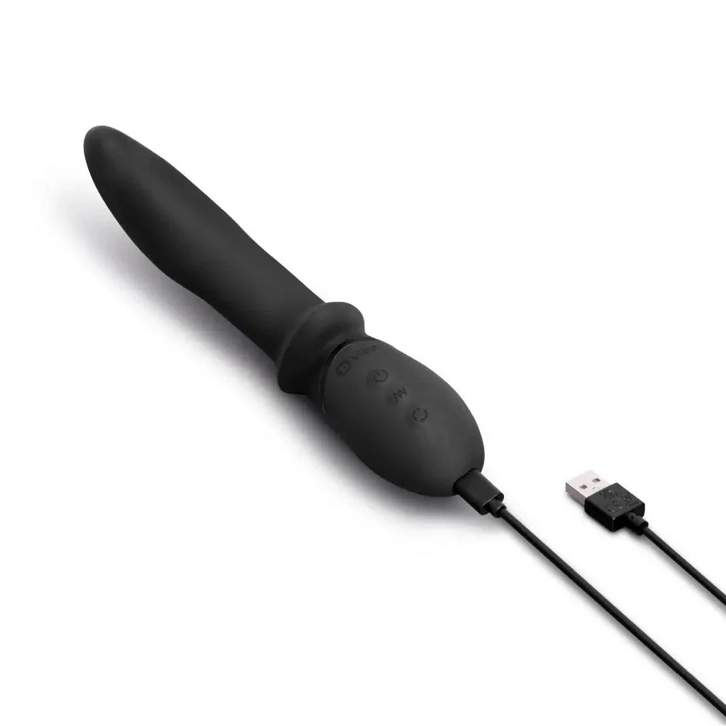 b-Vibe Rimming P-spot Vibe Dual Rotating & Vibrating Prostate Massager Silicone