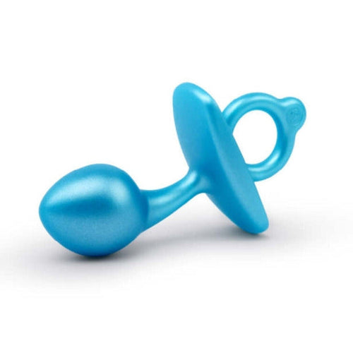 b-Vibe Bulb Anal Butt Plug Blue Silicone Prostate Massager
