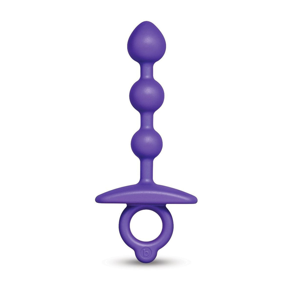 b-Vibe Butties Zip Anal Beads Butt Plug Dildo Prostate Massager Silicone
