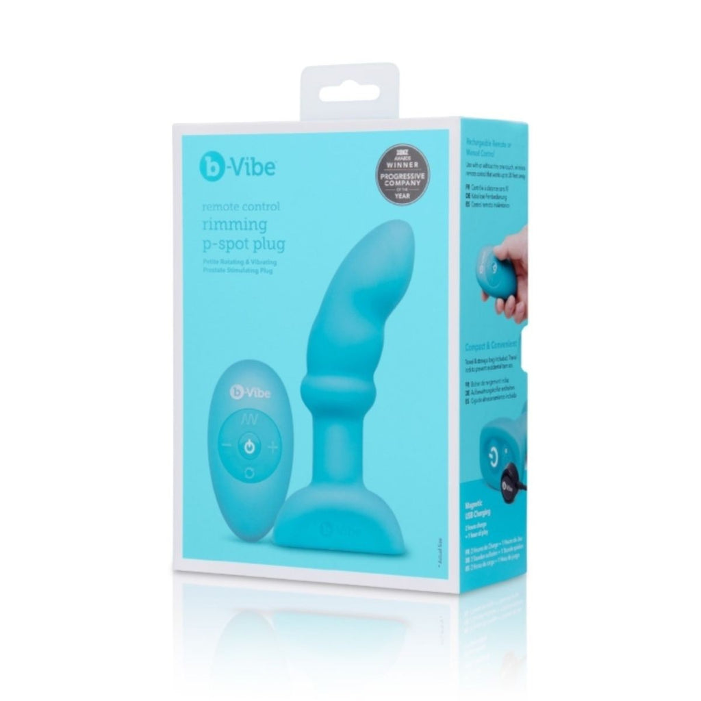 b-Vibe Remote Control Rimming P Spot Anal Butt Plug Prostate Massager Silicone