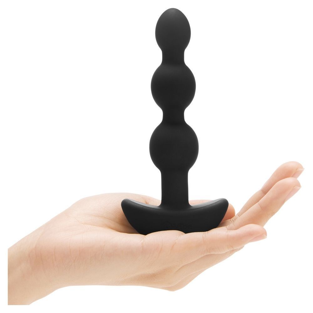 b-Vibe Triplet Remote Vibrating Anal Beads Butt Plug Prostate Silicone Massager