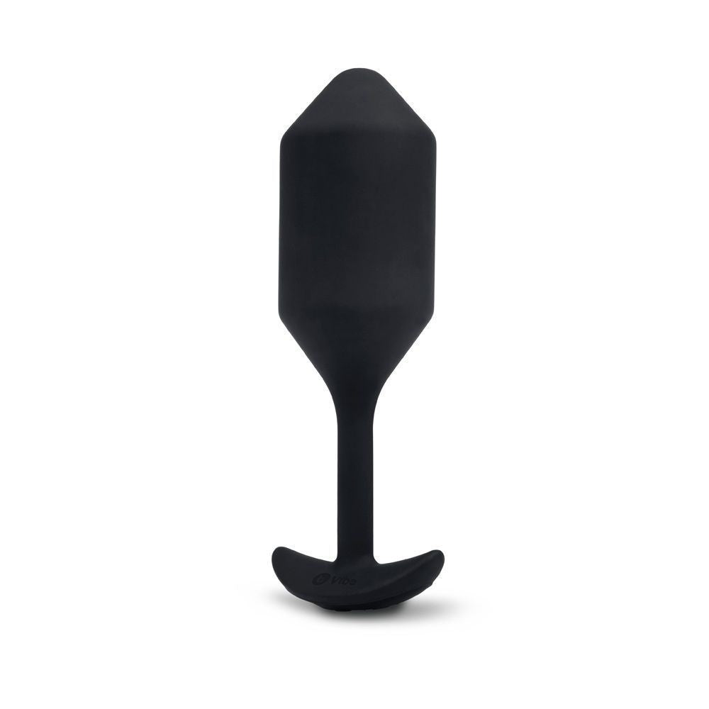 b-Vibe Vibrating Snug Plug X-Large Weighted Anal Butt Prostate Massager Silicone