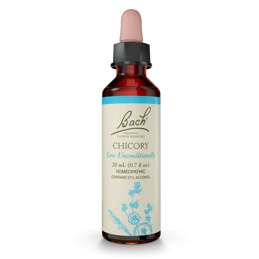 Bach Original Flower Remedies Chicory – Love Unconditionally (20mL) – Vegan & Gluten Free