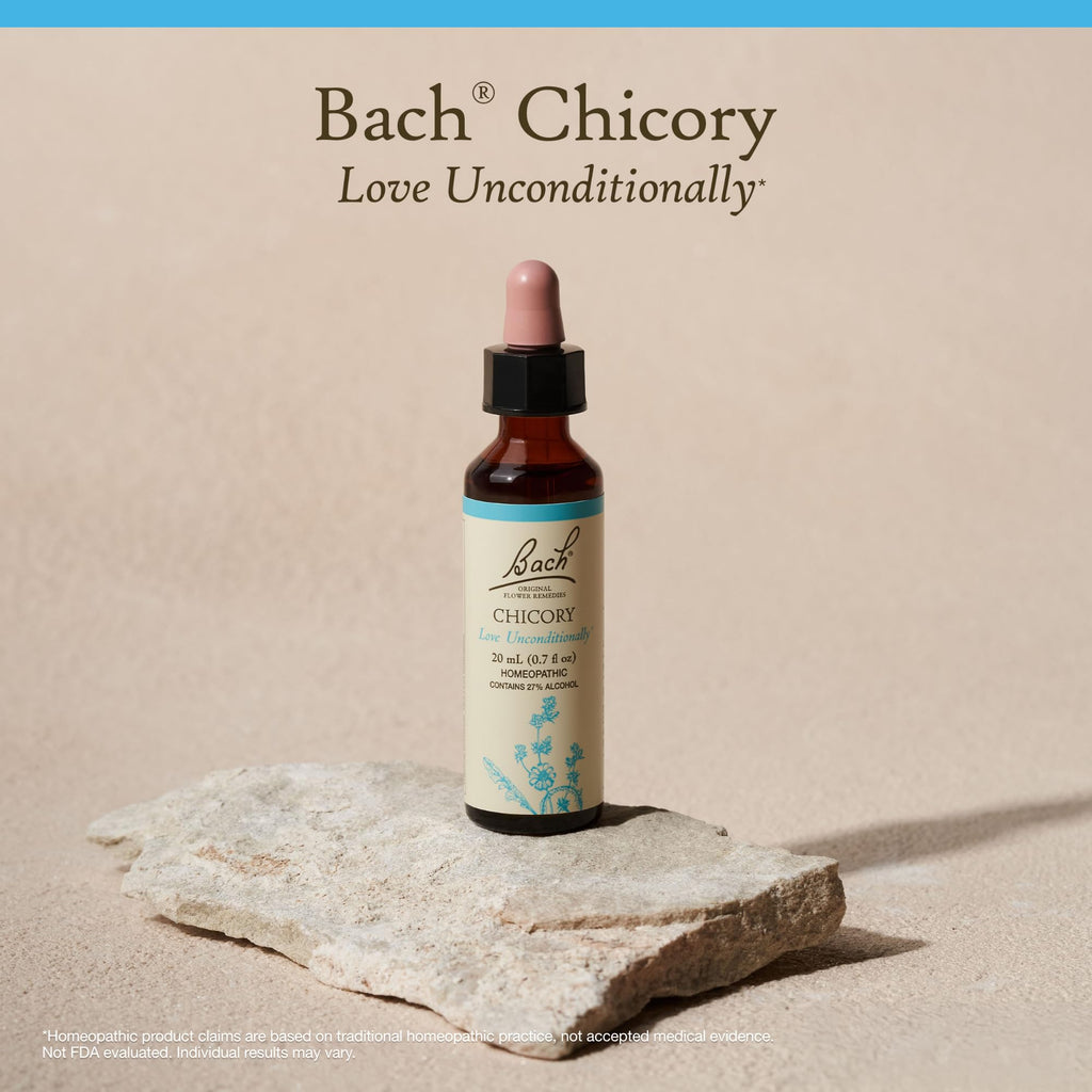 Bach Original Flower Remedies Chicory – Love Unconditionally (20mL) – Vegan & Gluten Free