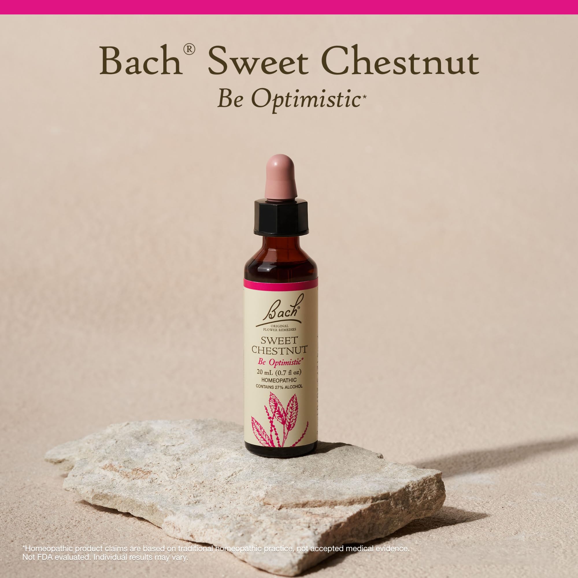 Bach Original Flower Remedies Sweet Chestnut – Be Optimistic (20mL) | Vegan, Gluten Free, Sugar Free
