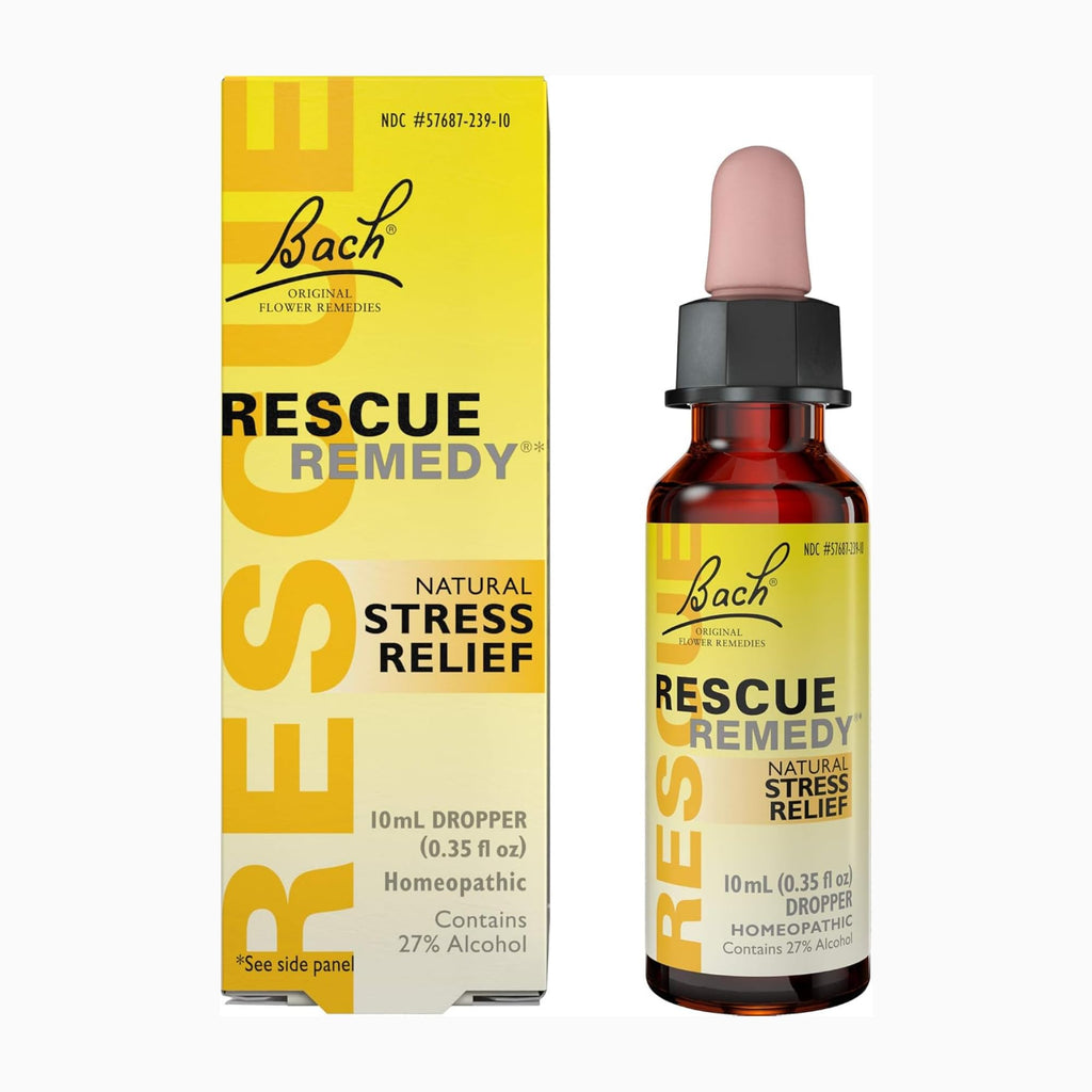 Bach Rescue Remedy Natural Stress Relief - Doctor-Developed Drops