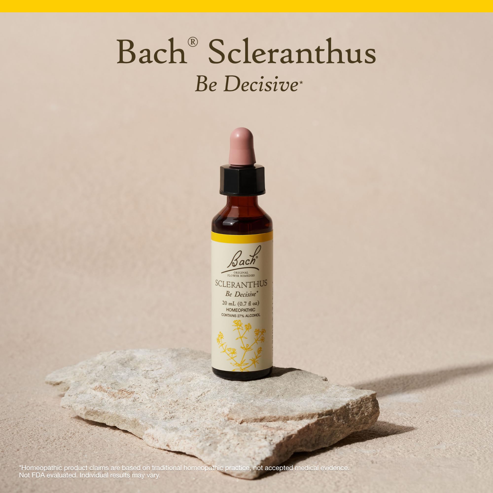 Bach Scleranthus Be Decisive – Original Flower Remedy – 20mL Dropper