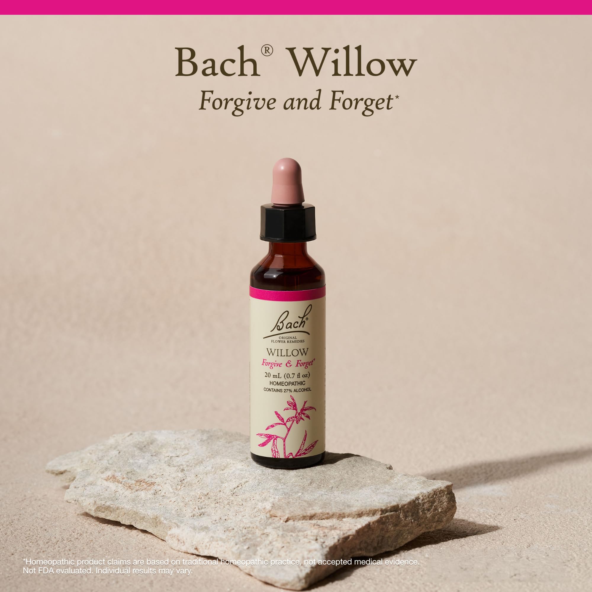 Bach Willow Forgive & Forget – Original Flower Remedy (20mL Dropper) | Emotional Balance