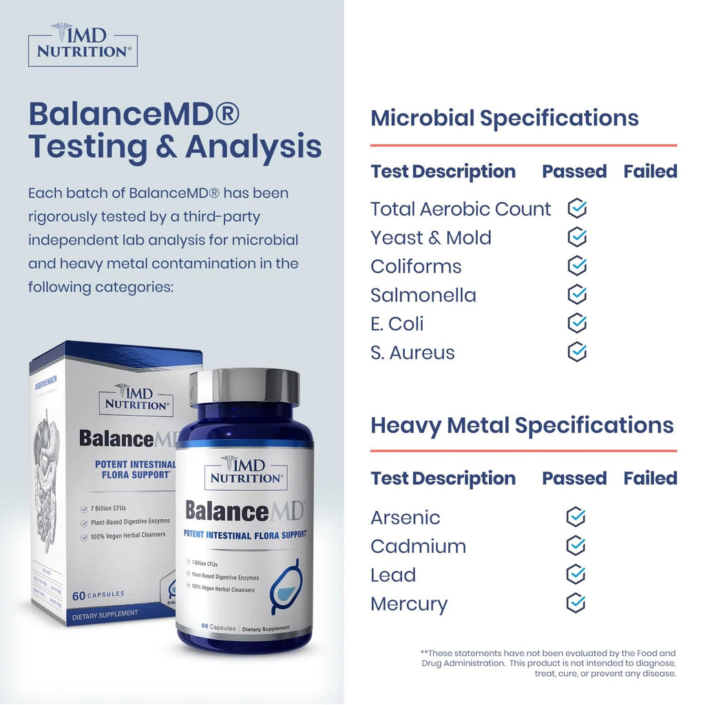 1MD BalanceMD Vaginal Probiotics – Oregano & Lactobacillus