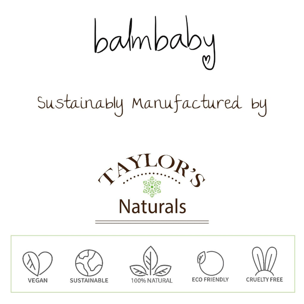 Balm Baby Teething & Calming Tincture – Natural, Organic, Vegan (2-Pack)