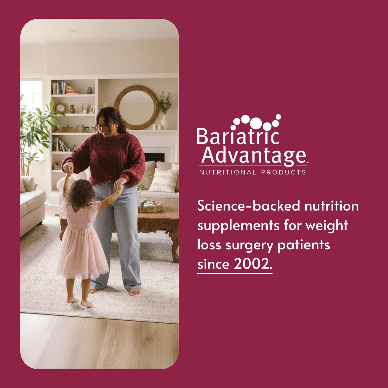 Bariatric Advantage Multi Chewy Bite – Soft Chew Multivitamin for Bariatric Patients, Strawberry Watermelon, 60 Count