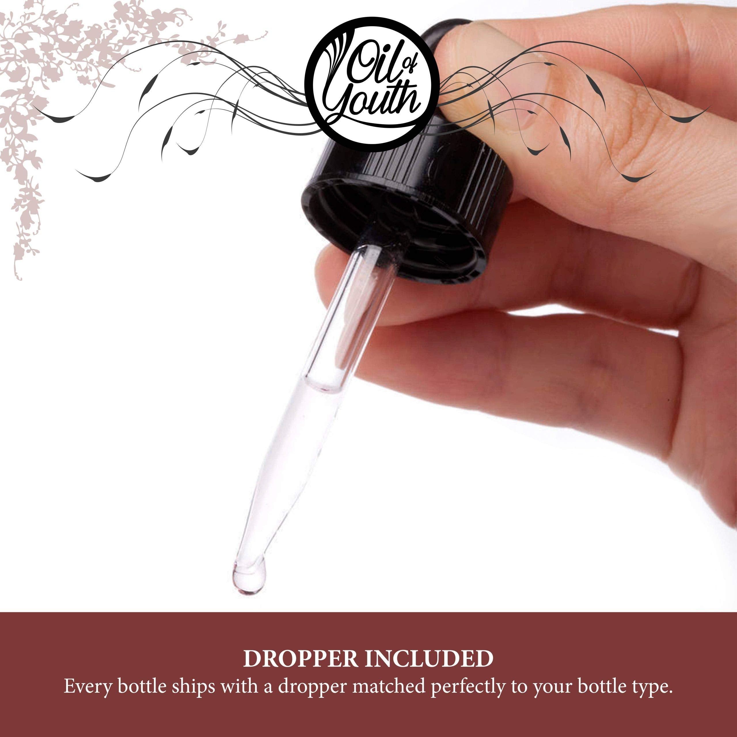 Oil of Youth Basil Essential Oil – Therapeutic Grade, 4 oz (Dropper)