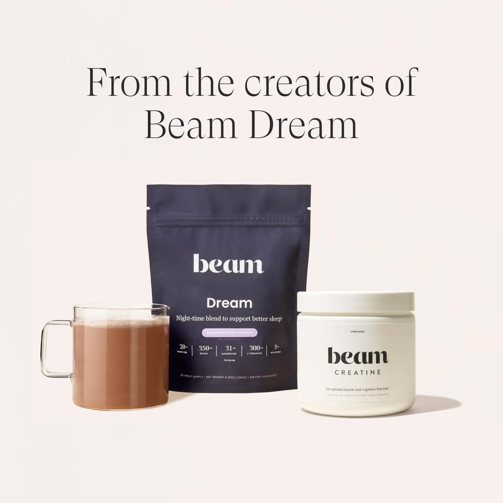 Beam Creatine Powder – Third-Party Tested Micronized Creatine Monohydrate
