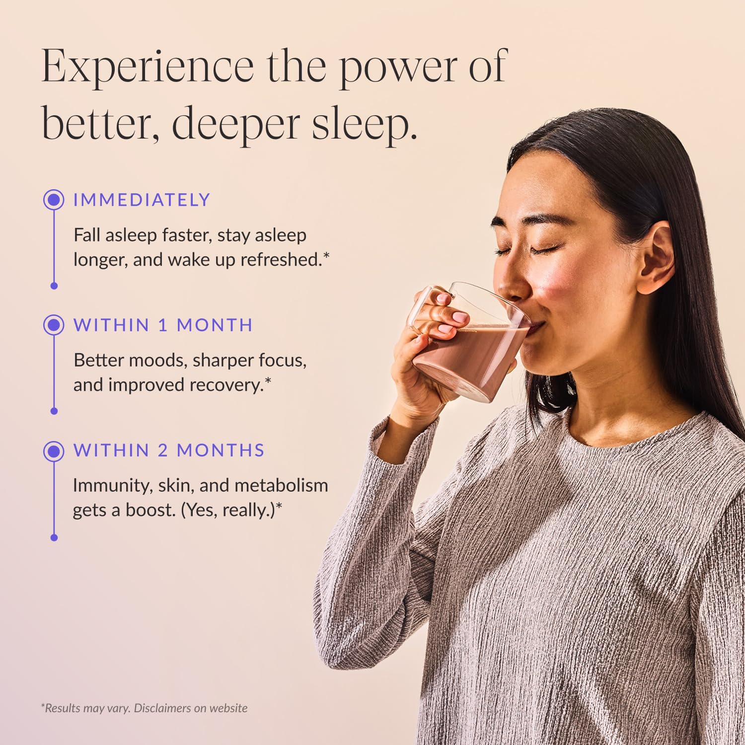 Beam Dream Sleep Powder – L-Theanine, Apigenin, Reishi & Magnesium | Third-Party Tested Sleep Support