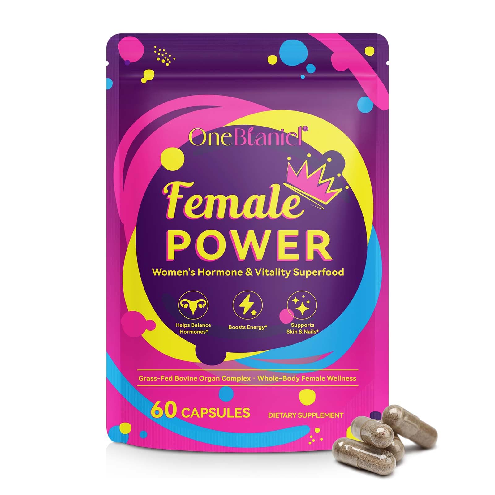 Beef Organ Supplement for Women | Grass-Fed Bovine Organ Complex