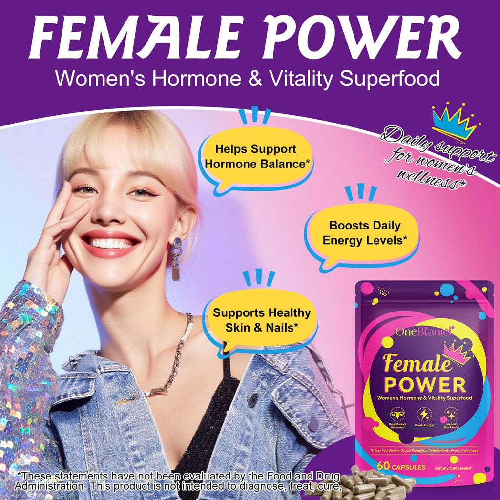 Beef Organ Supplement for Women | Grass-Fed Bovine Organ Complex