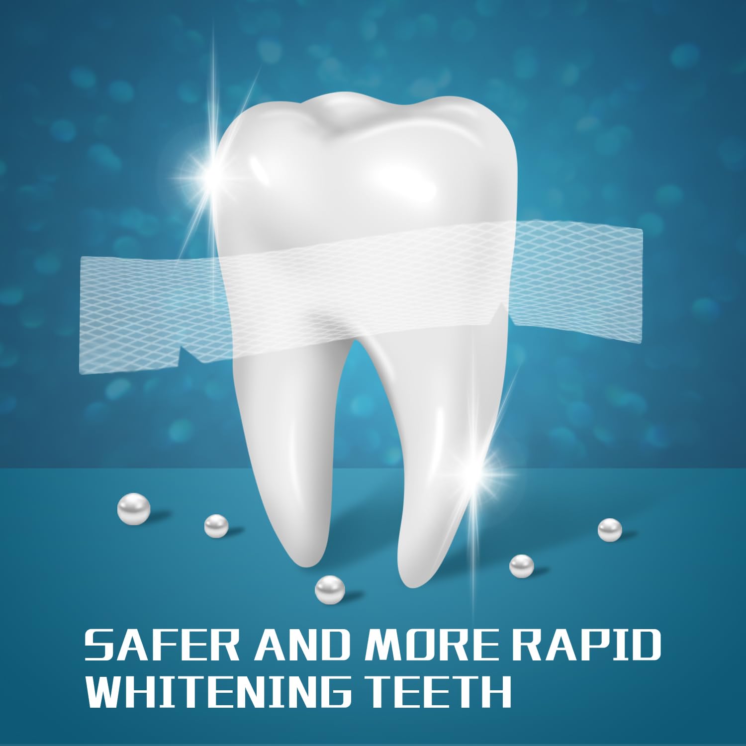 Teeth Whitening Strips - 22 Treatments, 44 Strips for Sensitive Teeth